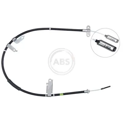 Premium Cable de accionamiento, freno de estacionamiento A.B.S. K19091